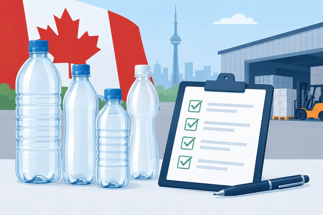 PET Bottles Wholesale Canada Buyer Checklist