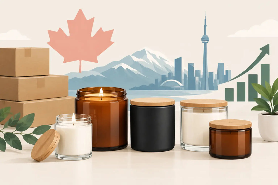 Wholesale Candle Jars Canada for Growing Brands