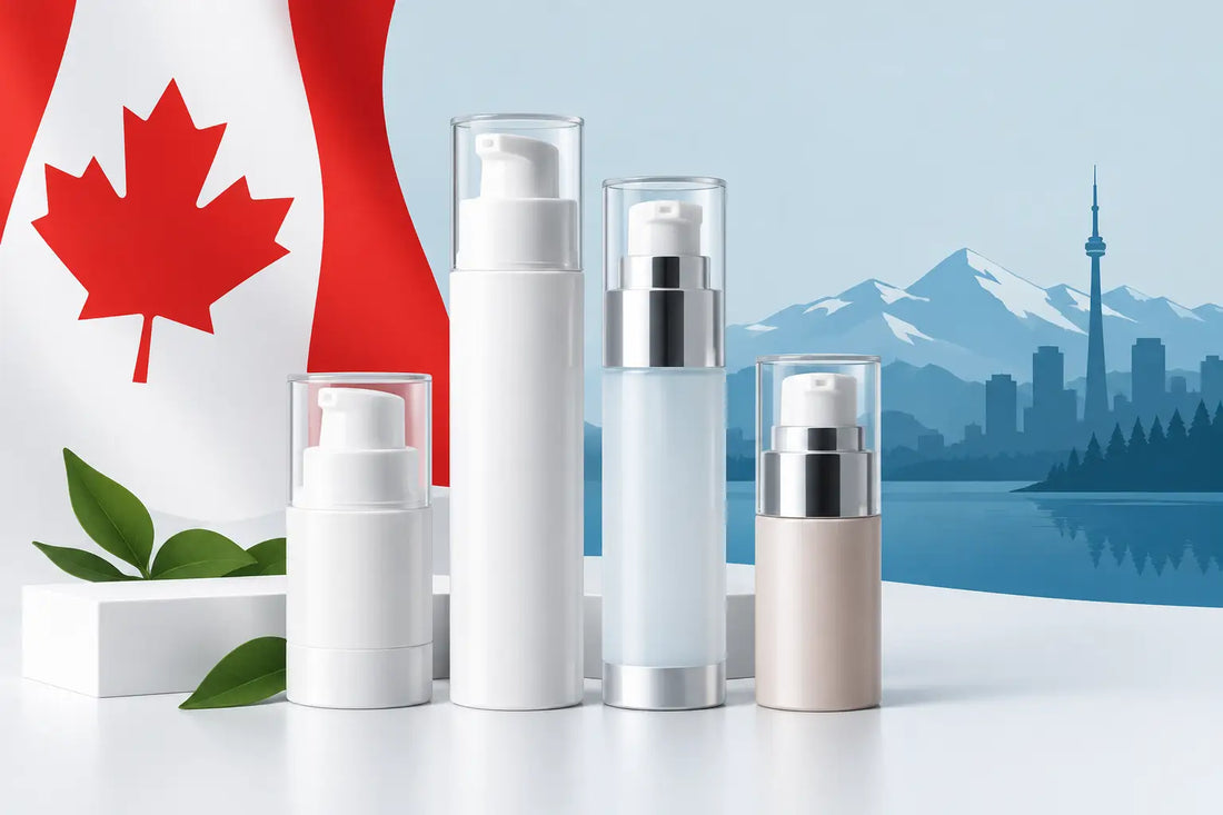 Airless Pump Bottles Wholesale for Canadian Brands