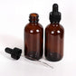 1 oz and 2 oz boston glass bottle