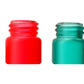 Rainbow Glass Vials with orifice reducer