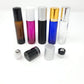 10ml Glass Roll On Containers w/ Ball and Caps 150pcs with 150pcs cap and roller
