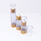 Bamboo Polyprophylene Plastic Airless Lotion Bottle
