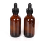 1 oz and 2 oz boston glass bottle