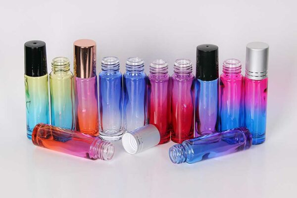 10 ml Ombre glass roller Stunning bottles 150 pcs