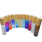 Roll on Glass Bottles with Bamboo Cap 150pcs