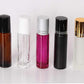 10ml Glass Roll On Containers w/ Ball and Caps 150pcs with 150pcs cap and roller