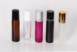 10ml Glass Roll On Containers w/ Ball and Caps 150pcs with 150pcs cap and roller