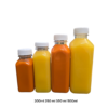 Clear Empty Plastic Juice Bottle