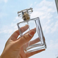 Crimp neck Perfume glass bottles  (15MM neck size) Rectangle