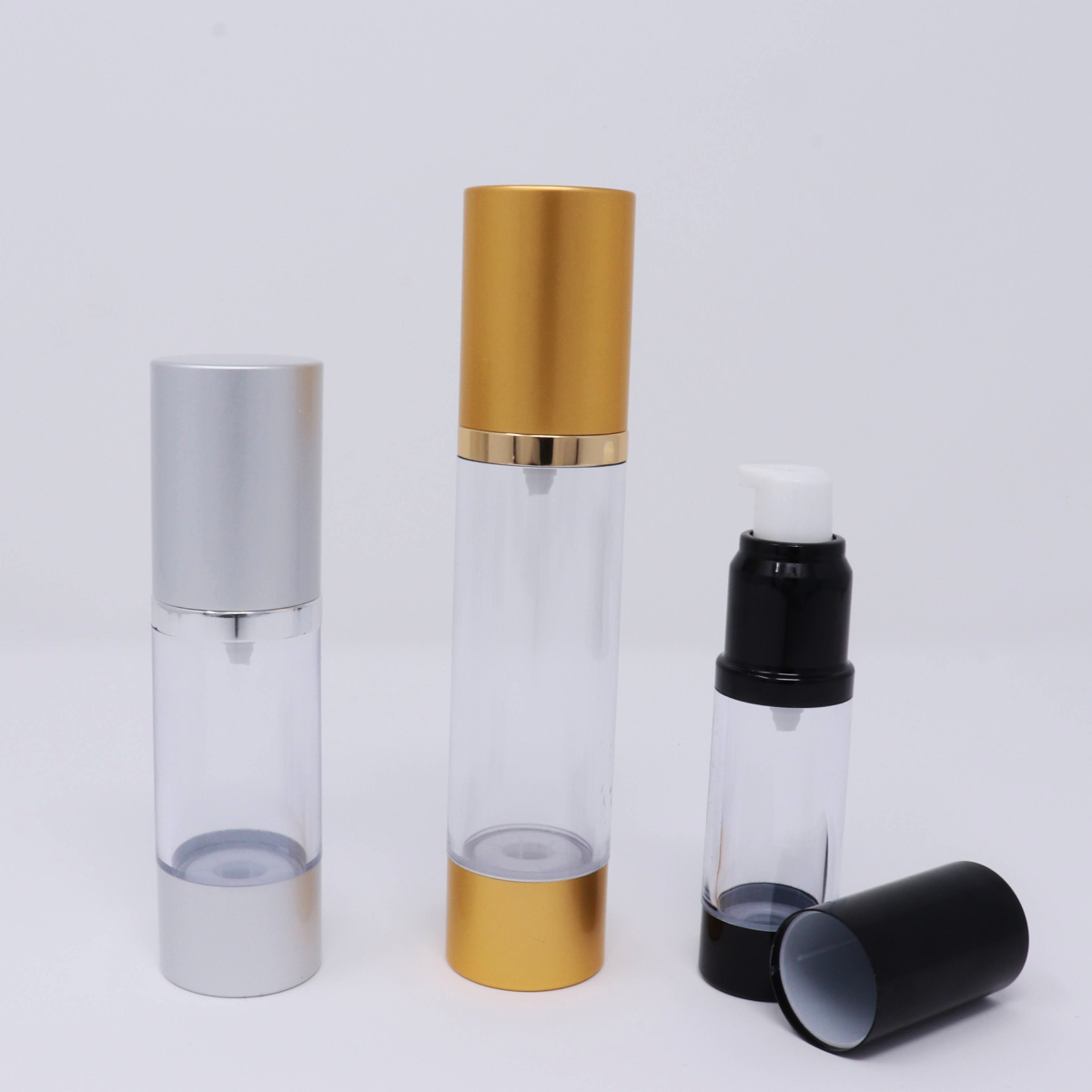 Airless Polypropylene Plastic  Lotion Bottle