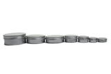 Aluminum Jars with screw Cap