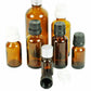 Amber glass bottles with Cap