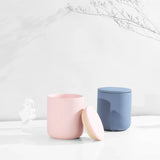 Ceramic Candle Jar /Diffuser (Including 4 wood Stick for Diffuser)