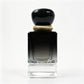 Crimp perfume glass bottles with cap