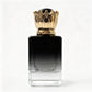 Crimp perfume glass bottles with cap