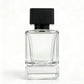 Crimp perfume glass bottles with cap