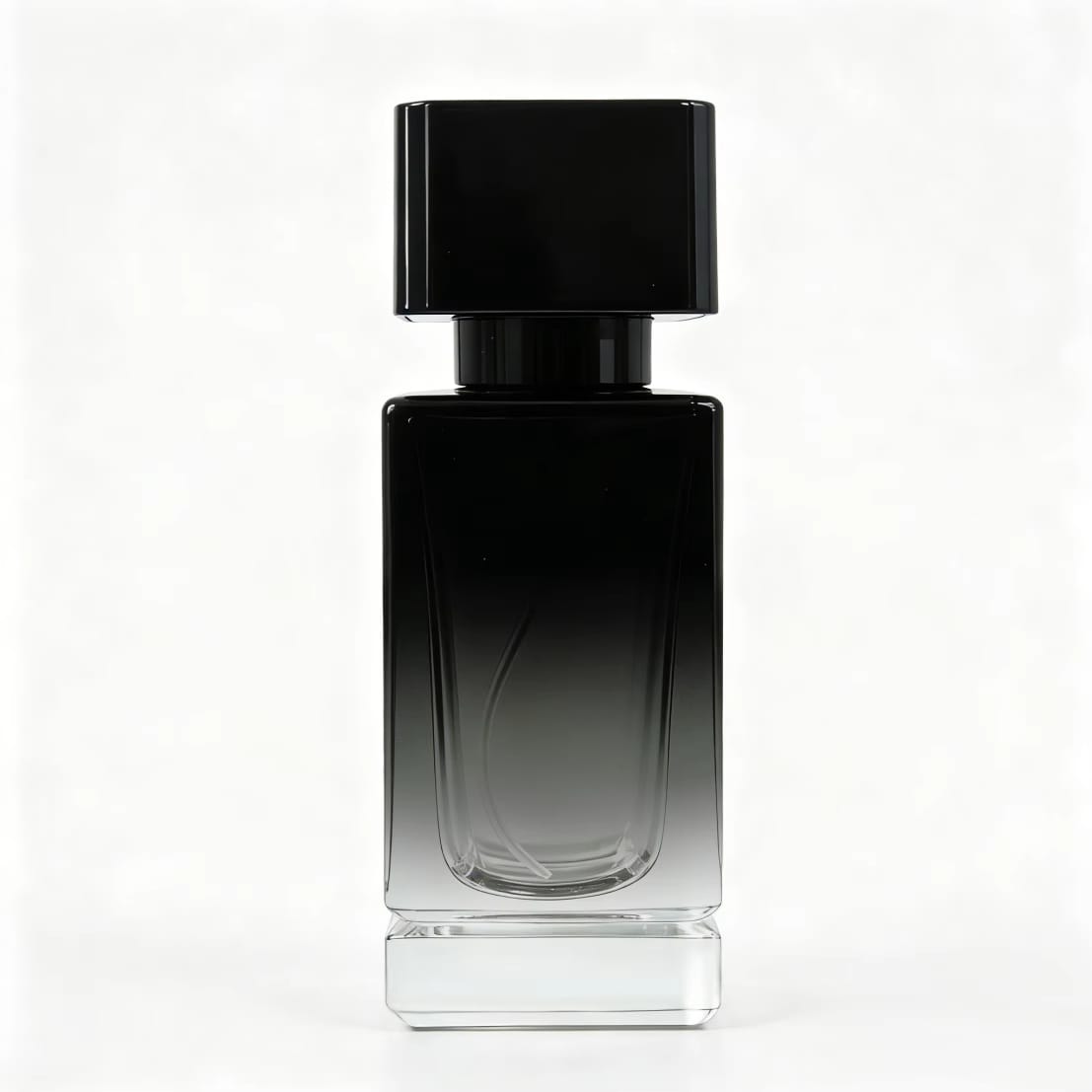 Crimp perfume glass bottles with cap