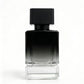 Crimp perfume glass bottles with cap
