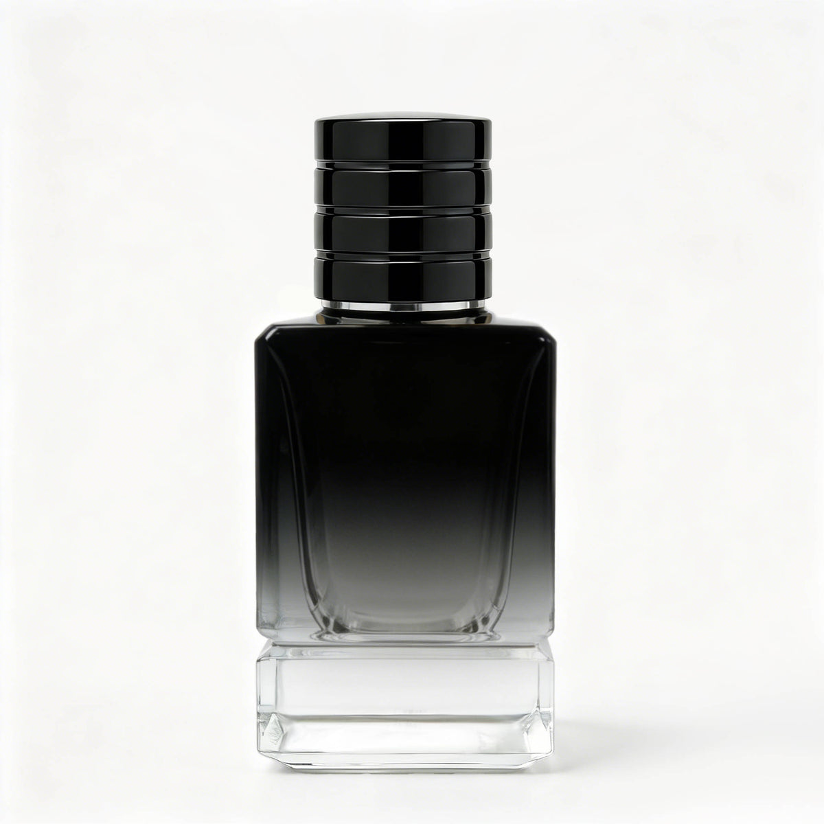 Crimp perfume glass bottles with cap