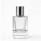 Crimp perfume glass bottles with cap