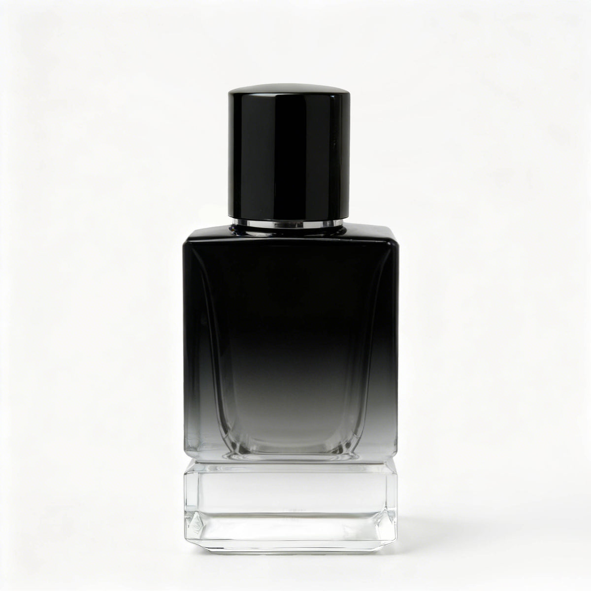 Crimp perfume glass bottles with cap