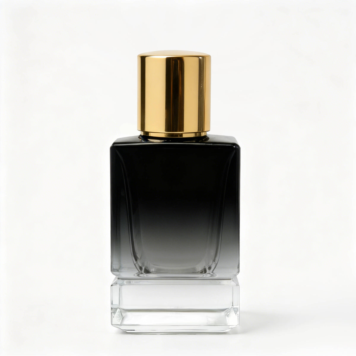 Crimp perfume glass bottles with cap