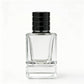 Crimp perfume glass bottles with cap