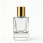 Crimp perfume glass bottles with cap