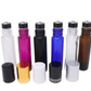10ml Glass Roll On Containers w/ Ball and Caps 150pcs with 150pcs cap and roller