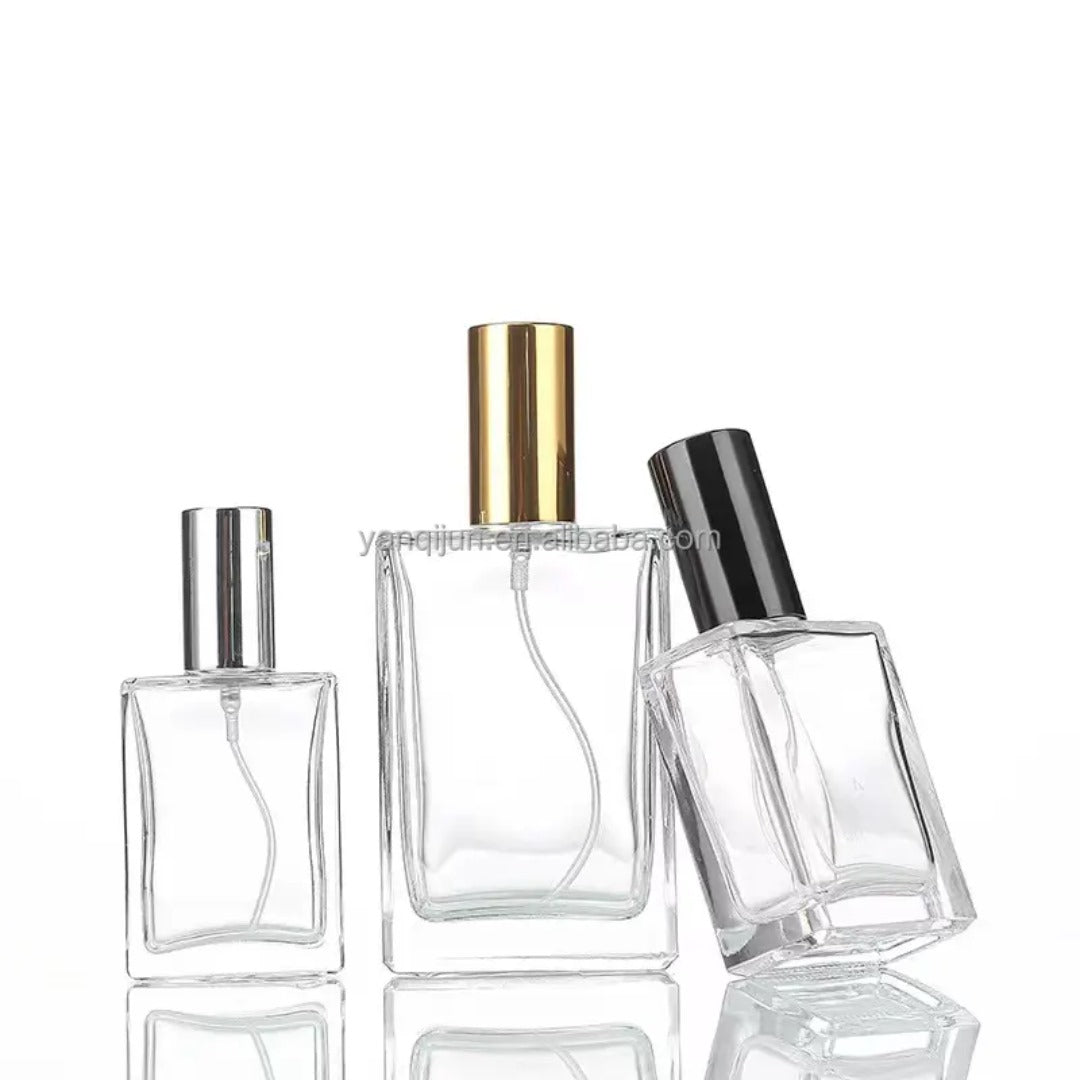 Screw neck Perfume glass bottles